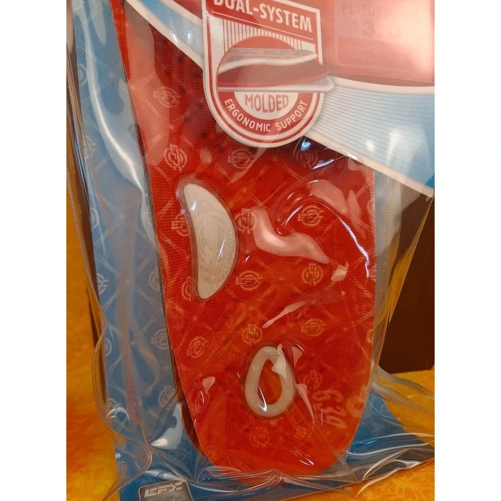 EFX Wellness Insole Performance 3.0 Red Dual System Molded Ergonomic Support